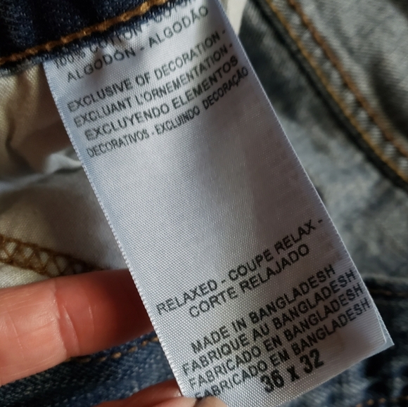 Signature by Levi's Relaxed Jeans 36x32 - Picture 9 of 11